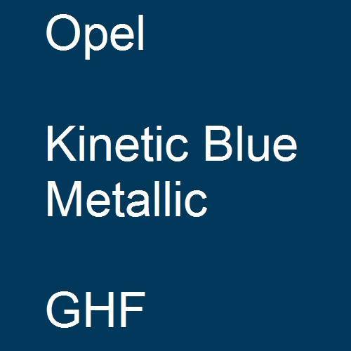 Opel, Kinetic Blue Metallic, GHF.